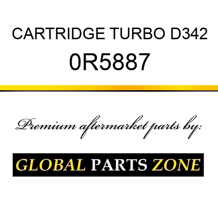 CARTRIDGE TURBO D342 0R5887