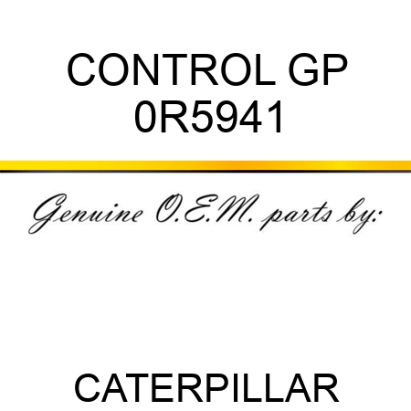 CONTROL GP 0R5941