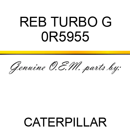REB TURBO G 0R5955