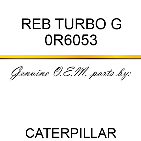 REB TURBO G 0R6053