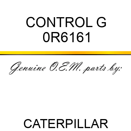 CONTROL G 0R6161