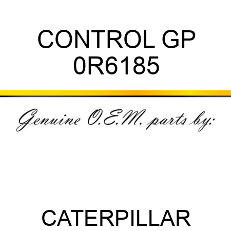 CONTROL GP 0R6185