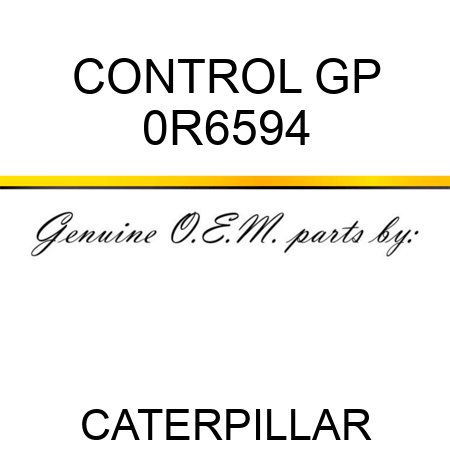 CONTROL GP 0R6594