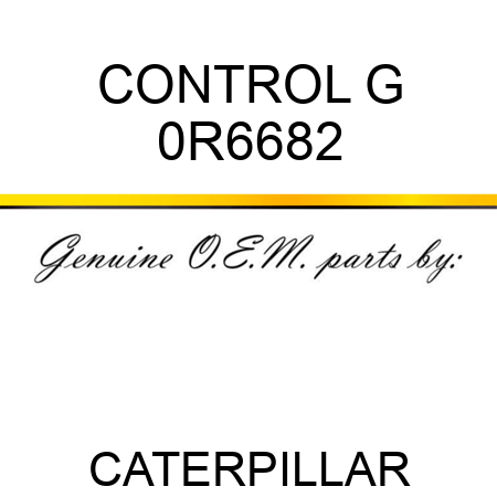 CONTROL G 0R6682