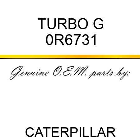 TURBO G 0R6731