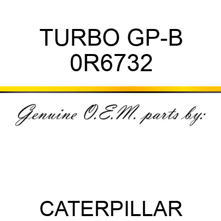 TURBO GP-B 0R6732