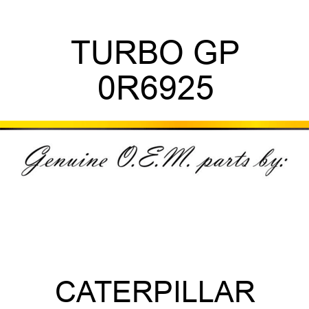 TURBO GP 0R6925