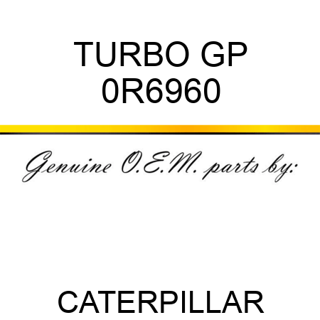 TURBO GP 0R6960