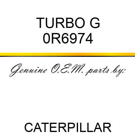 TURBO G 0R6974