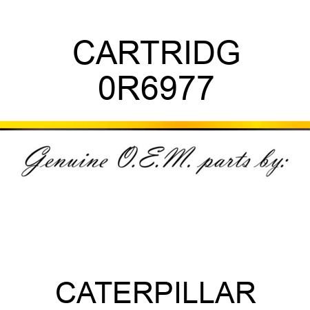 CARTRIDG 0R6977