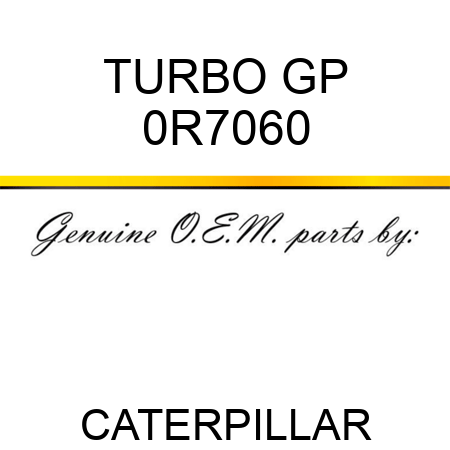 TURBO GP 0R7060