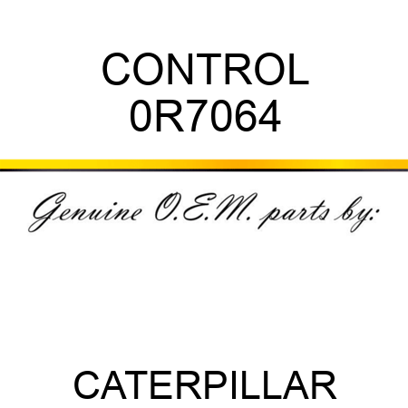 CONTROL 0R7064