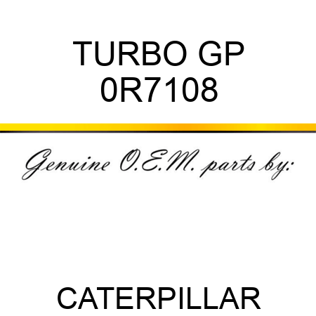 TURBO GP 0R7108