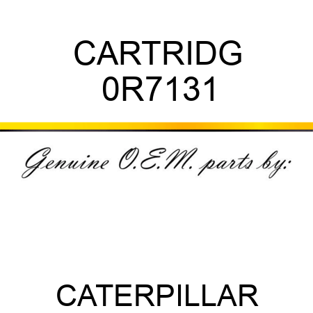 CARTRIDG 0R7131