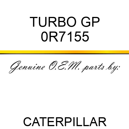 TURBO GP 0R7155