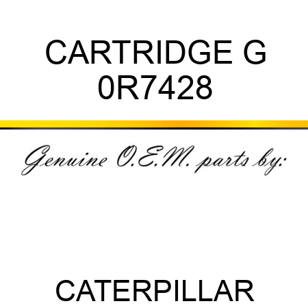 CARTRIDGE G 0R7428