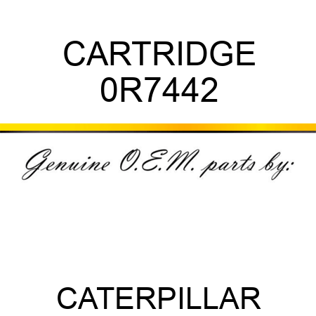 CARTRIDGE 0R7442