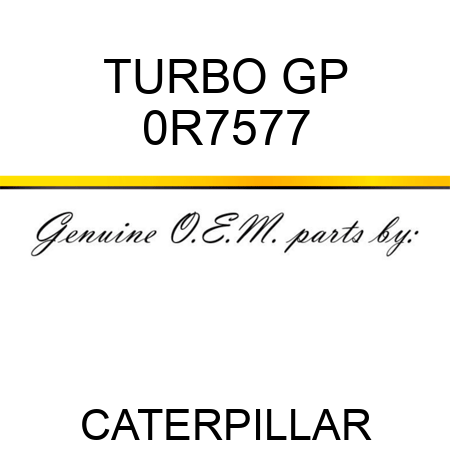 TURBO GP 0R7577