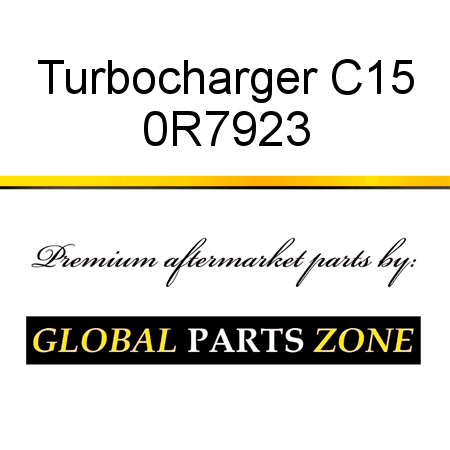 Turbocharger C15 0R7923