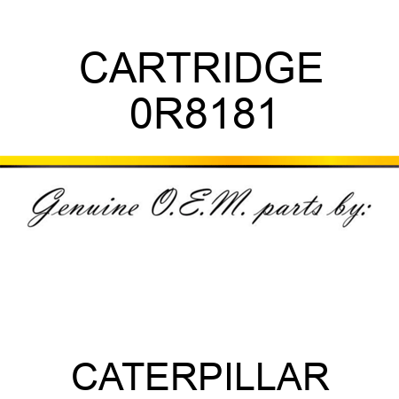 CARTRIDGE 0R8181