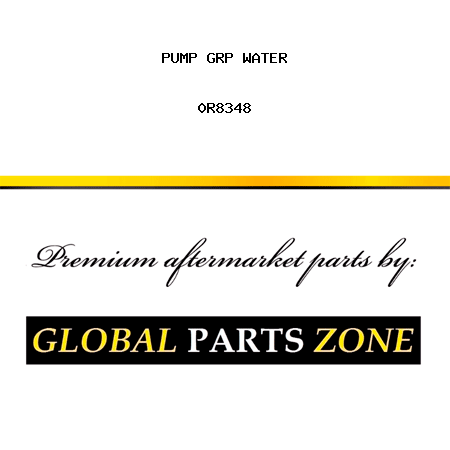 PUMP GRP WATER 0R8348