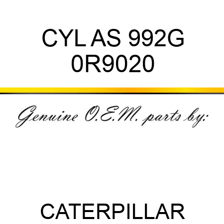 CYL AS 992G 0R9020