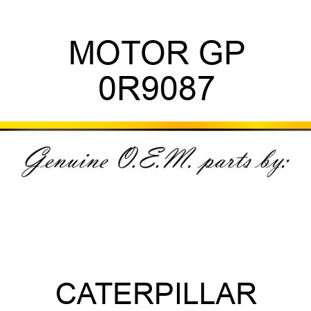 MOTOR GP 0R9087