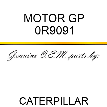 MOTOR GP 0R9091