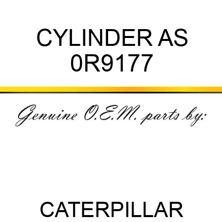 CYLINDER AS 0R9177