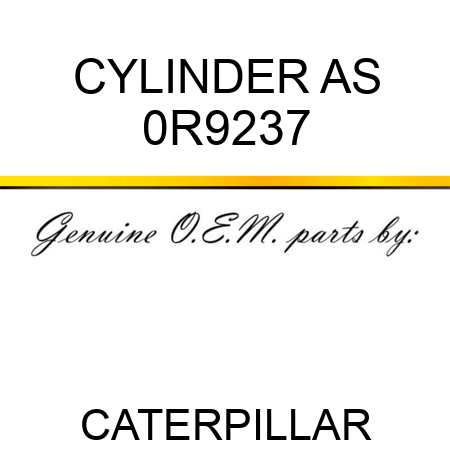 CYLINDER AS 0R9237