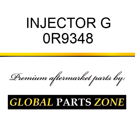 INJECTOR G 0R9348