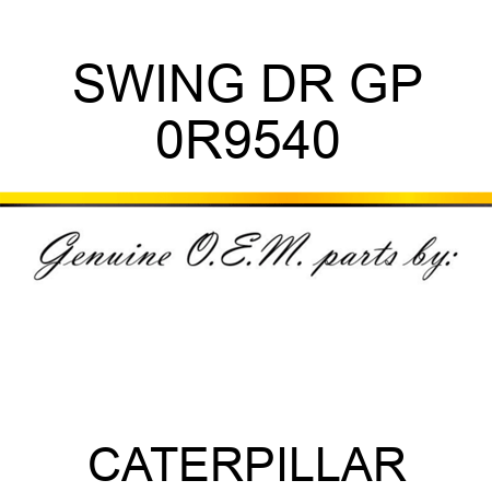 SWING DR GP 0R9540