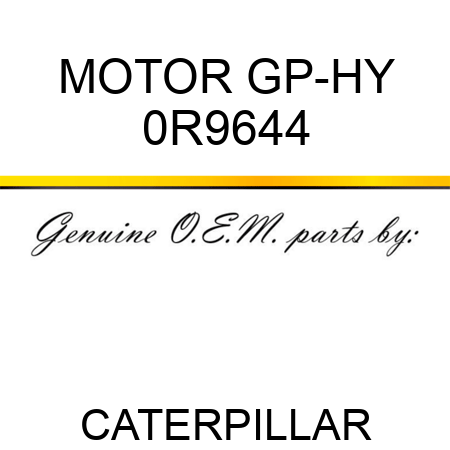 MOTOR GP-HY 0R9644