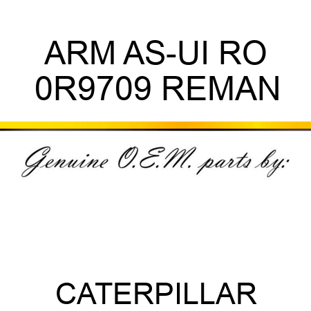 ARM AS-UI RO 0R9709 REMAN