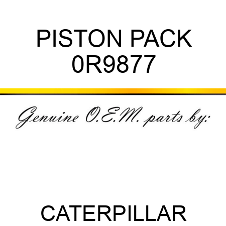 PISTON PACK 0R9877