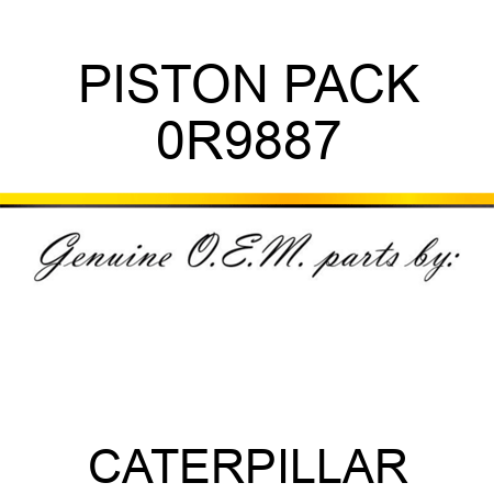 PISTON PACK 0R9887