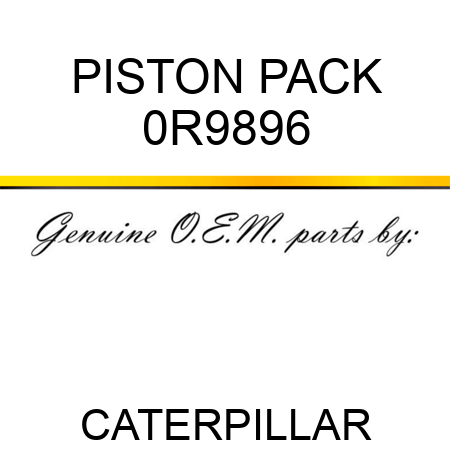 PISTON PACK 0R9896