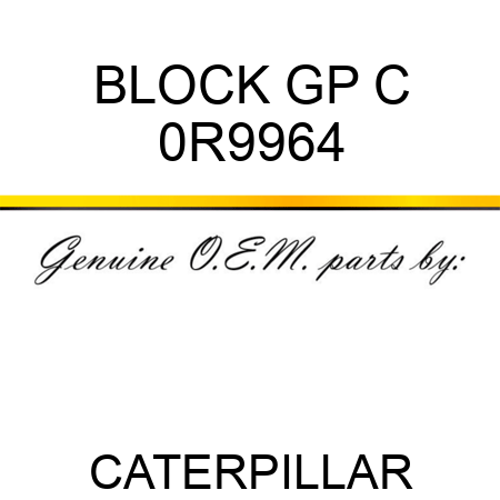 BLOCK GP C 0R9964