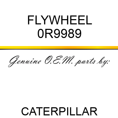 FLYWHEEL 0R9989