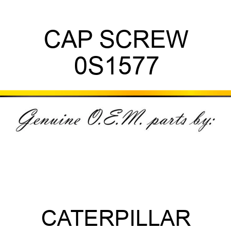 CAP SCREW 0S1577