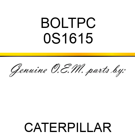 BOLTPC 0S1615