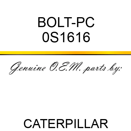 BOLT-PC 0S1616