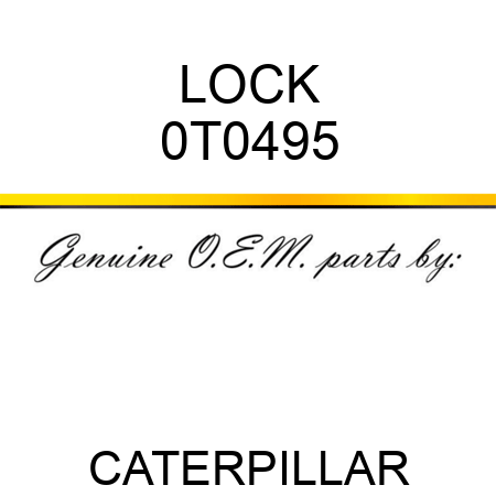 LOCK 0T0495