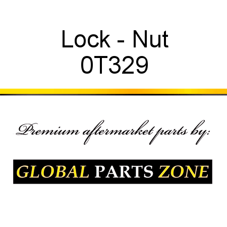 Lock - Nut 0T329