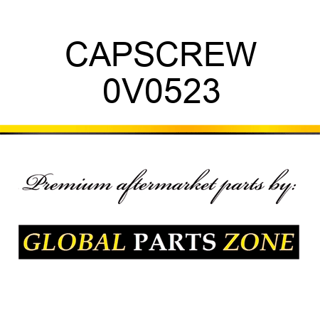 CAPSCREW 0V0523