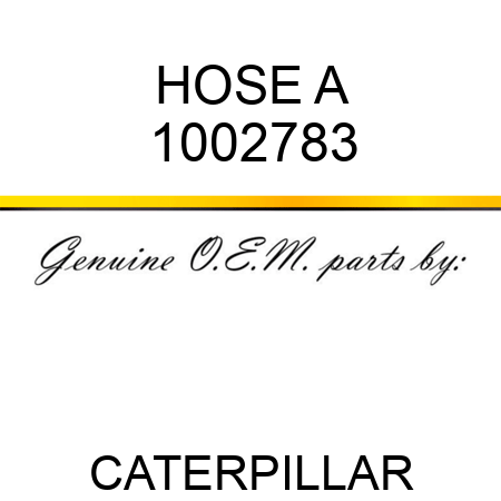 HOSE A 1002783