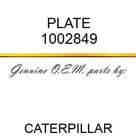 PLATE 1002849