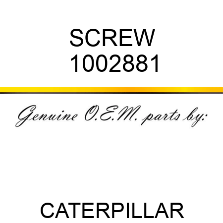 SCREW 1002881