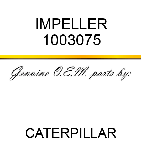 IMPELLER 1003075