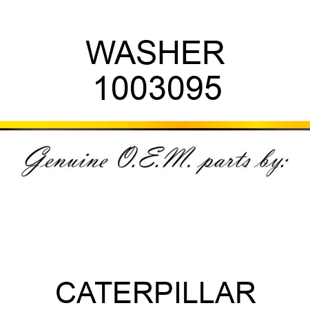 WASHER 1003095